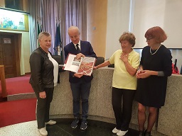 Empfang im Rathaus